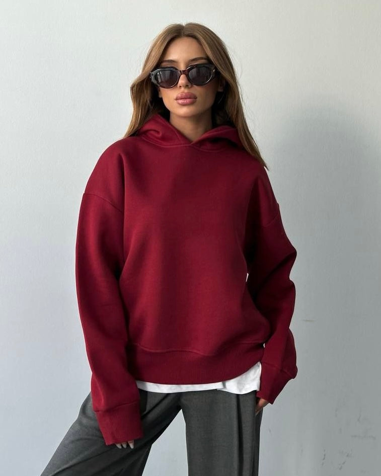 Burgundy Hoodie