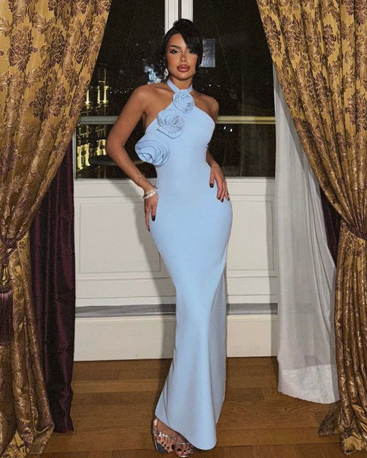 Light Blue Maxi Dress