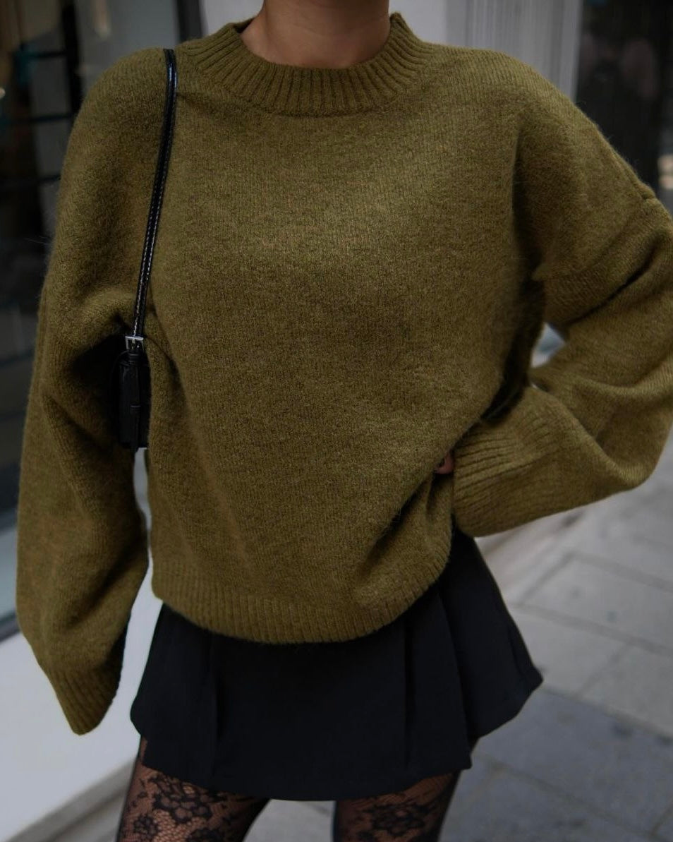 Army Green Sweater