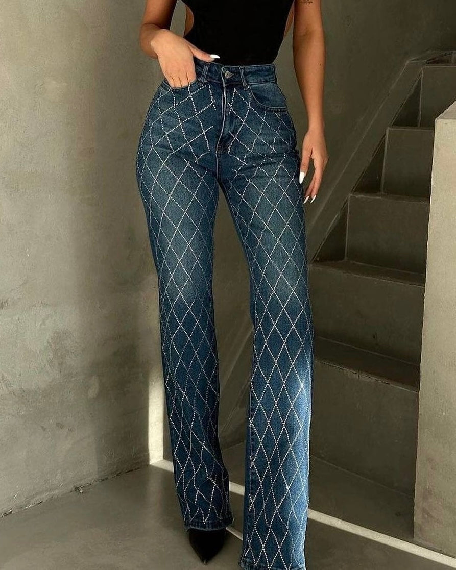 Beaded Jeans