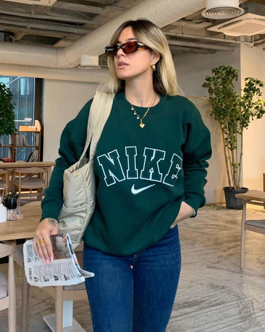 Dark Green Nike Sweatshirt