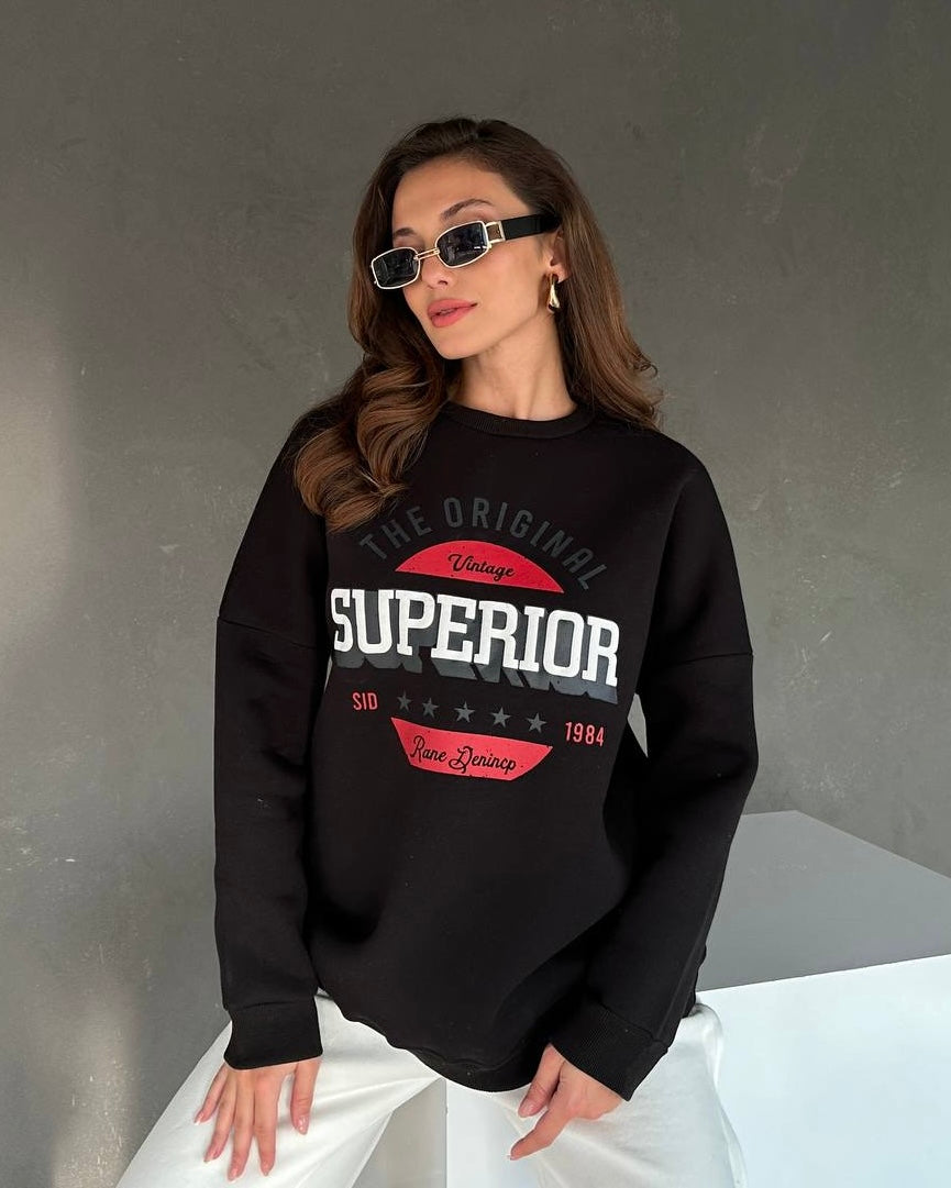 Black Superior Sweatshirt