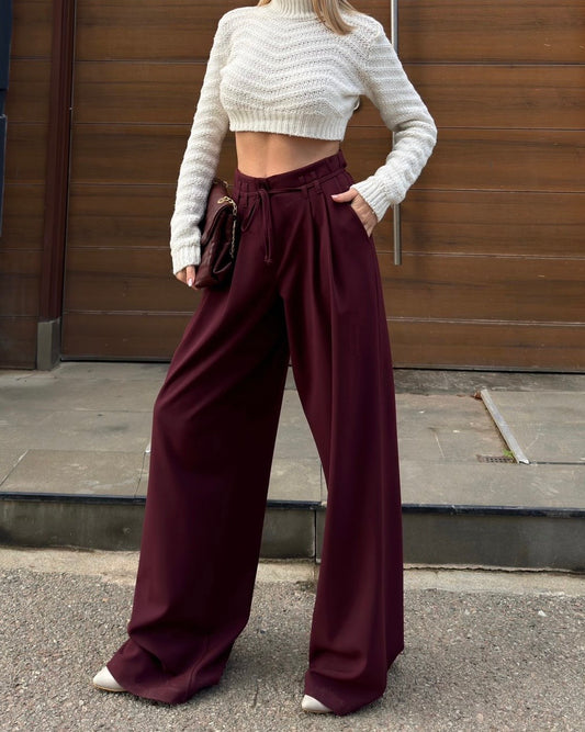 Burgundy Pants