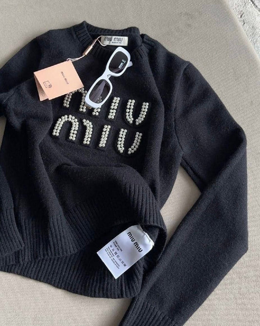 Black Miu Miu Sweater